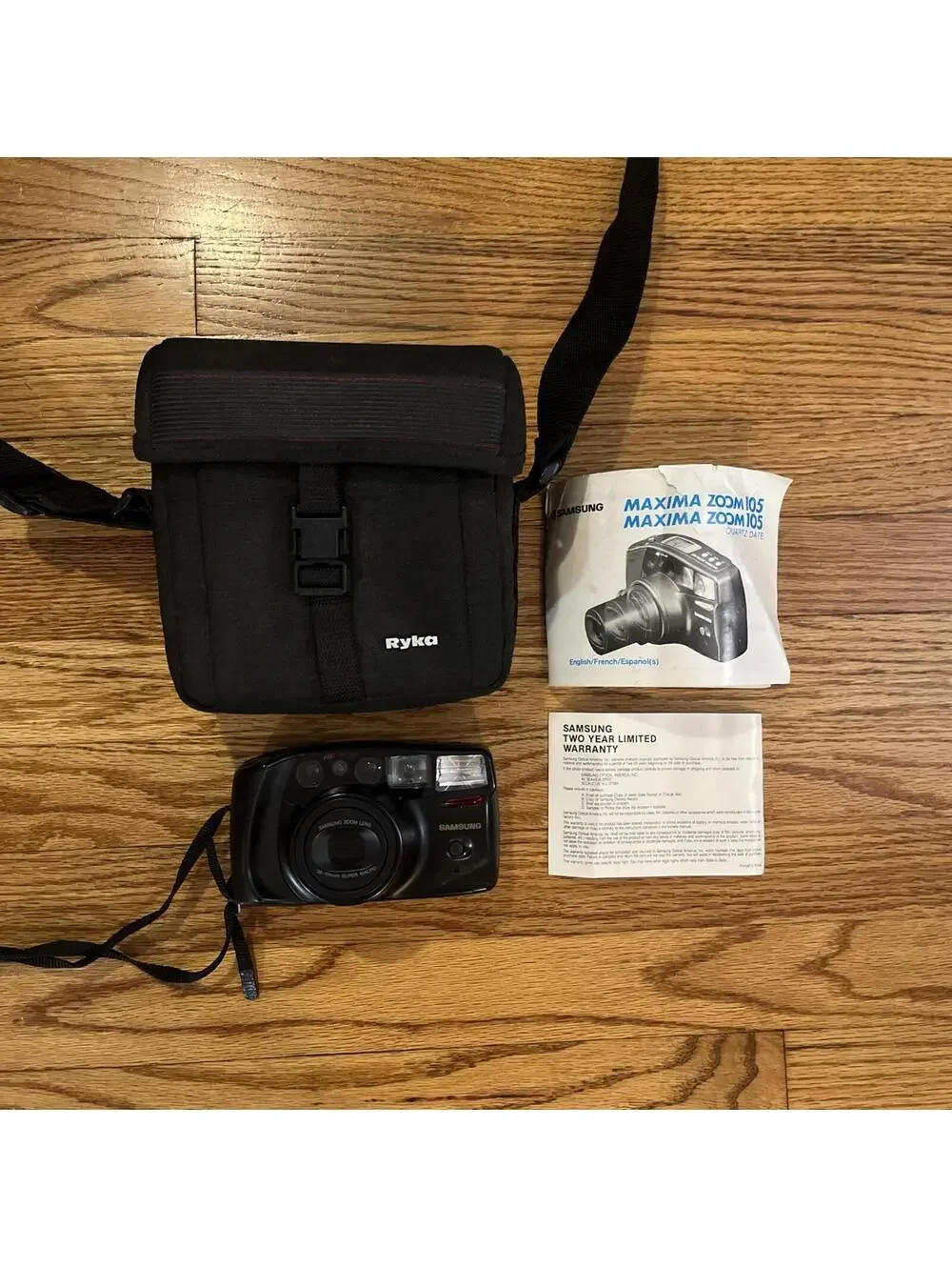 Samsung Maxima Zoom 105 38-105 mm Super Macro w/ Carry Case